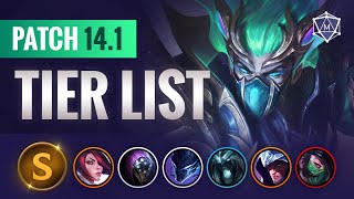 Season 2024 TIER LIST for League of Legends Patch 141 [upl. by Sabba120]