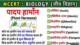 🔥 Biology जीवविज्ञान Class 10thhormoneplant hormones class 10plant hormon class 10 in hindi [upl. by Adnerad]