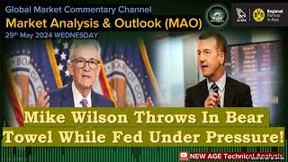 Mike Wilson Turns Bull While Marko Kolanovic Stays Bear  10Y Yield May Touch 470  Fed Panic [upl. by Atterys]