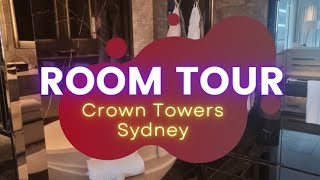 Room Tour Opera King  Crown Towers Sydney 14324  18324 roomtour crownsydney operaking [upl. by Thornie]