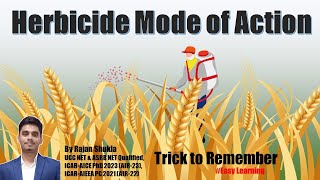 Herbicide Hacks Remember Modes of Action Easily generalagriculture [upl. by Avahc808]