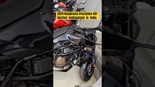 2024 Husqvarna Svartpilen 401 Spotted in India 🔥🔥🔥  BikeWale shorts [upl. by Dumas]