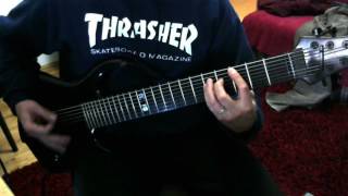 Meshuggah  Transfixion cover beginning [upl. by Etnaihc]