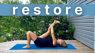 25 Minute Full Body Restorative Yoga [upl. by Macmahon]