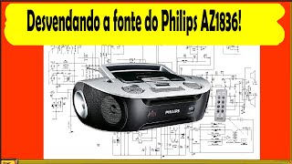 Desvendando a fonte do Philips AZ1836 [upl. by Notsirt]