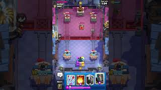 209  Clash Royale Gameplay Shorts  clashroyale cardgame supercell mobile towerdefense [upl. by Violeta]