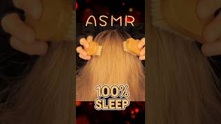 ASMR Brushing hair  2 brushes no talking 😴 asmrsleep brushing brushingsounds [upl. by Nerrak727]