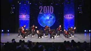 ECB Street Elite Dance Worlds 2010 Open International Hip Hop 2nd Place [upl. by Asilehs]