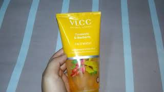 VLCC Turmeric amp Berberis Face Wash Review  For Pimple amp Fair Complexion [upl. by Zalucki]