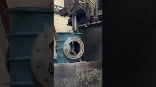 Vertical Borer  Machining Roots Blower Housing [upl. by Musihc]