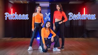 Pathaan X Besharam Rang  【BfF】choreography  bffocean dance [upl. by Rehtaeh]