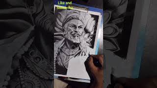 Chathrapathi shivaji drawing shoorveer movie songs [upl. by Anselme]