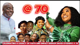 WOW TOPE ALABI  BIDEMI OLAOBA CELEBRATING A LEGACY OF FAITH AND IMPACTBISHOP DAVID OYEDEPO  70 [upl. by Minny758]