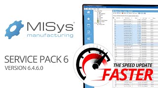 Introducing quotThe Speed Updatequot  MISys Manufacturing Service Pack 6 [upl. by Karola]