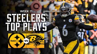 Steelers Top Plays in 1816 Win over Ravens  Pittsburgh Steelers [upl. by Snider814]