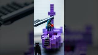 Epic Ending Lego LegoMinecraft Minecraft VideoGame Minifigs Minifigures AFOL LegoFan [upl. by Farlee]