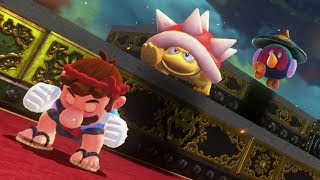 Super Mario Odyssey  All Bowser Kingdom Power Moons [upl. by Eimaj]