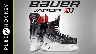 Bauer Vapor X37 Hockey Skate  Product Review [upl. by Harland]