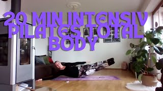 20 MIN INTENSIV PILATES FULL BODY Warm up Full Legs Abs Arms and Stretching Pilates with Style [upl. by Dearman]