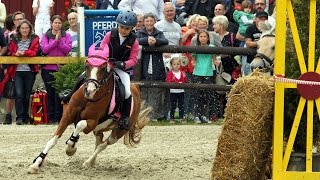 Malu 7 und Senna  Ponyrennen in Marienheide am 17072016 [upl. by Anul]