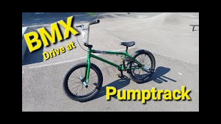 BMX drive at pumptrack motorizer bmx pumptrack [upl. by Noland]