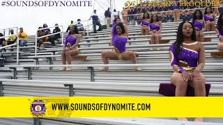 Alcorn State Universitys Sounds of DynOMite playing quotSlave to the Rhythmquot GG Cam vs MVSU 2018 [upl. by Ziagos372]