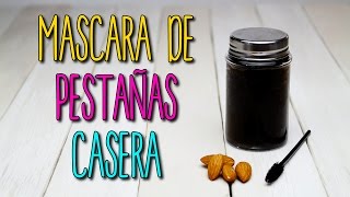 Cómo hacer Mascara Para Pestañas Casera  De Almendras  Pestañas Perfectas  Catwalk [upl. by Sanbo]