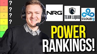 SPRING POWER RANKINGS  2024 LCS w Cubby [upl. by Onifled479]