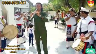 Desaan da raja mere babul da piyara playing Nazzar band shalamar baag Bijli Ghar Lahore 0300 8021437 [upl. by Berners]