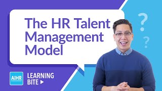 The HR Talent Management Model  AIHR Learning Bite [upl. by Aihsetel]