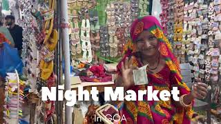 Exploring Goas Vibrant Night Market Part 1  A Feast for the Senses  goa viral nightmarket [upl. by Nivrag988]