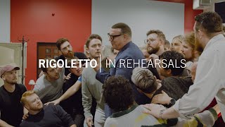 Rigoletto  In rehearsals [upl. by Sidran]