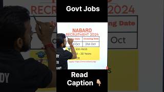 NABARD Recruitment 2024 nabard recruitment [upl. by Nuawd]