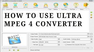 HOW TO USE MPEG4 CONVERTER [upl. by Notlim]