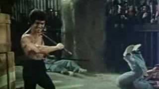 bruce lee sus mejores peleas la leyendaflv [upl. by Rufena]