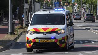 PRIO 1 ProRail Incidentenbestrijding met spoed onderweg in Eindhoven naar een inzet in Limburg [upl. by Lawlor813]