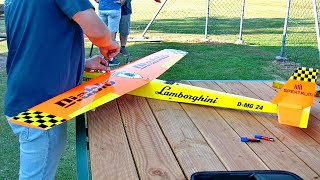 EINPROZENTER RC SPEED UP TO 250 MPH 400 KMH  WOOD CONSTRUCTION  FLIGHT DEMONSTRATION [upl. by Hau]