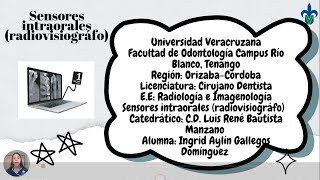 Sensores intraorales [upl. by Wobniar]