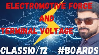 Electromotive Force and Terminal Voltage  Current Electricity ⚡ Part 3 [upl. by Arihat535]