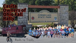 Cowan Lake State Park and Rails to Trails [upl. by Aisorbma]