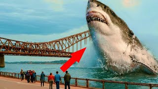 20 Times Megalodon was Caught on Camera and Spotted in Real Life [upl. by Yerffoej]