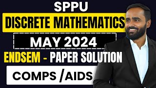 DISCRETE MATHEMATICSMAY ENDSEM PAPER SOLUTIONCOMPSAIDSSPPUPRADEEP GIRI SIR [upl. by Pen]