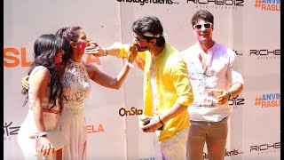 Priyanka Ankit Gupta Abhishek Kumar Khanzadi funny moments at Ankita Vicky Jain Holi Party [upl. by Serra966]