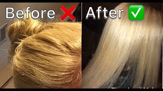 Wella T18 Toner  How to get rid of brassy hair [upl. by Nerad]