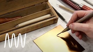 How to make an etching  National Museums Liverpool [upl. by Hteik567]