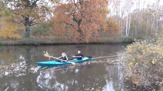 Spreewald im Herbst Lübben Lübbenau Burg Lehde Schlepzig Vetschau Kajak Kahnfahrt [upl. by Nanreh]