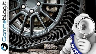 Michelin UPTIS  Airless Tire  Real Life TECH FEATURES [upl. by Meakem610]