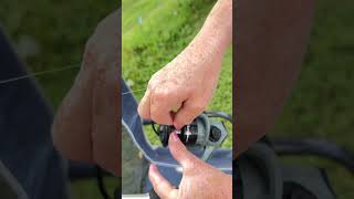 How to reline an open face fishing reel [upl. by Bonney509]