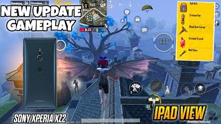 PUBG New 34 Update Livik Gameplay 😍  Sony Xperia xz2 Pubg Tast After New Update🔥  Ipad view 34 [upl. by Nager]