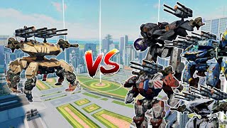 WR🔥 New Titan Devourer VS All Titans Comparison WAR ROBOTS [upl. by Oderfigis643]